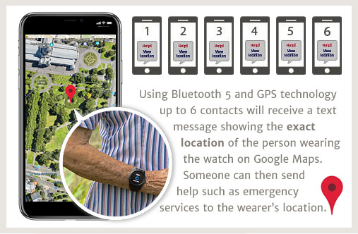 order live life alarms watch slider 4GX canada